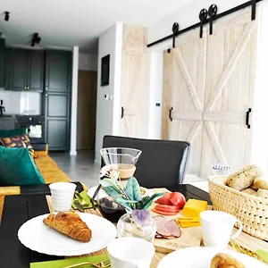 Luxus „goldene Stunde“ Apartament